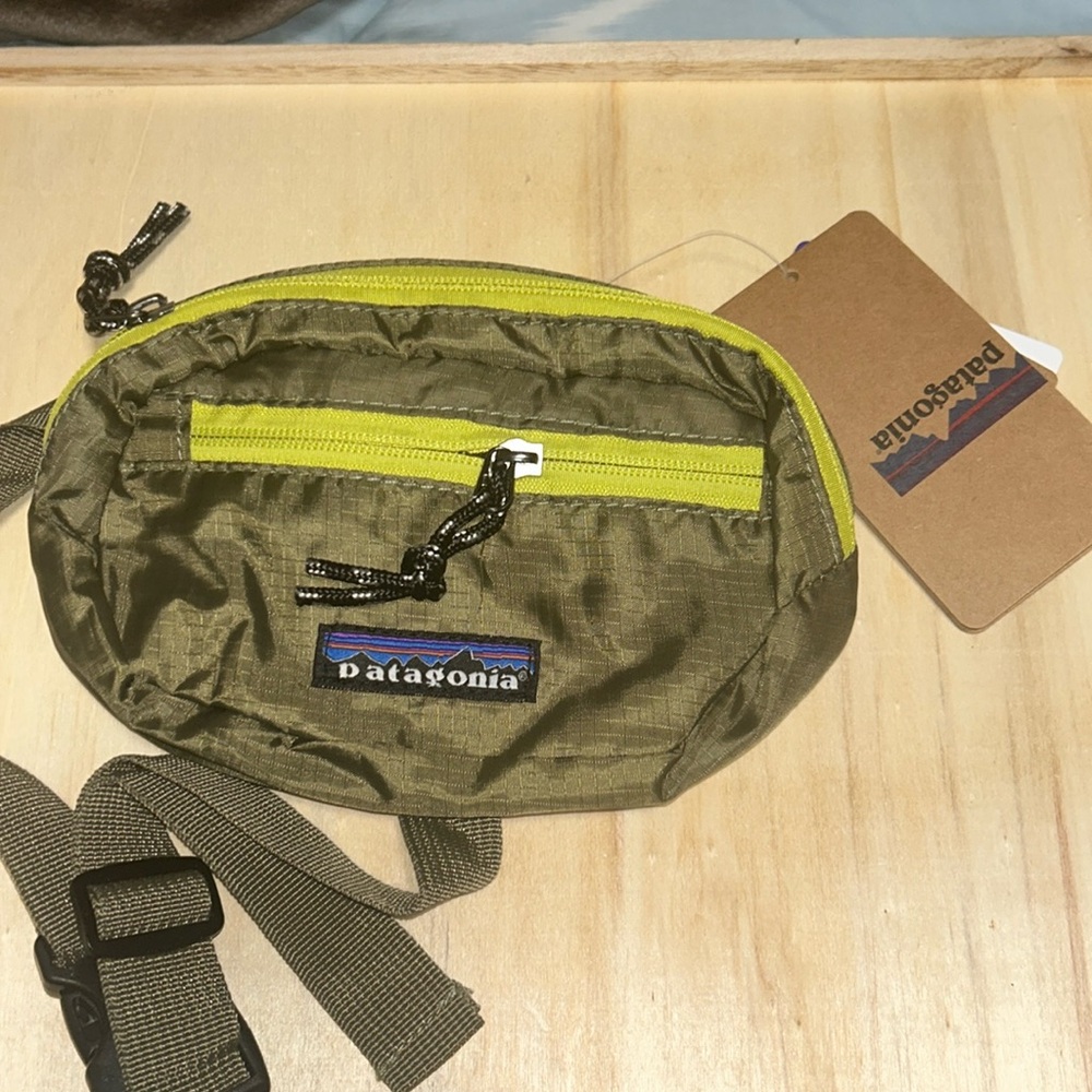Patagonia Olive Green Crossbody Bag